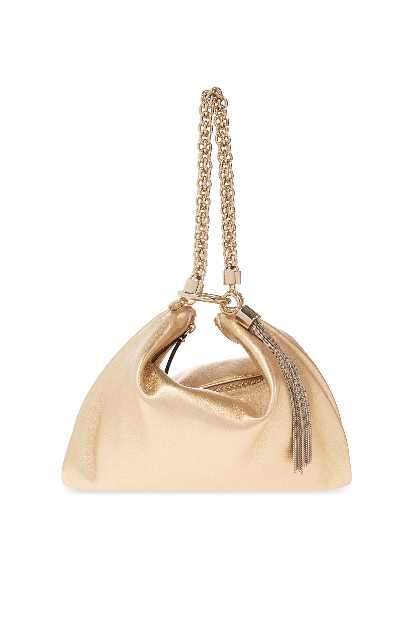 Jimmy choo gold outlet handbag